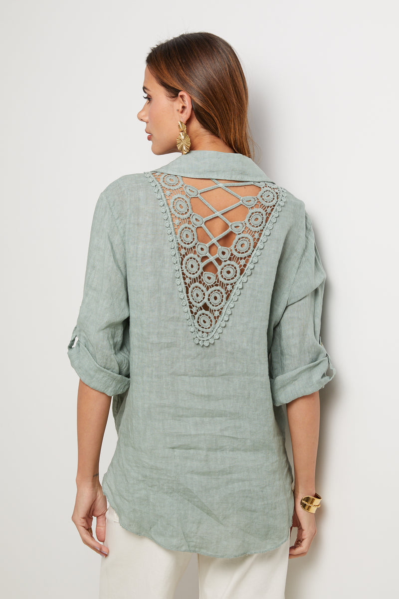 Camisa - Verde - Mujer