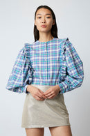 BLOUSE DUSTIN WESTERN BLUE
