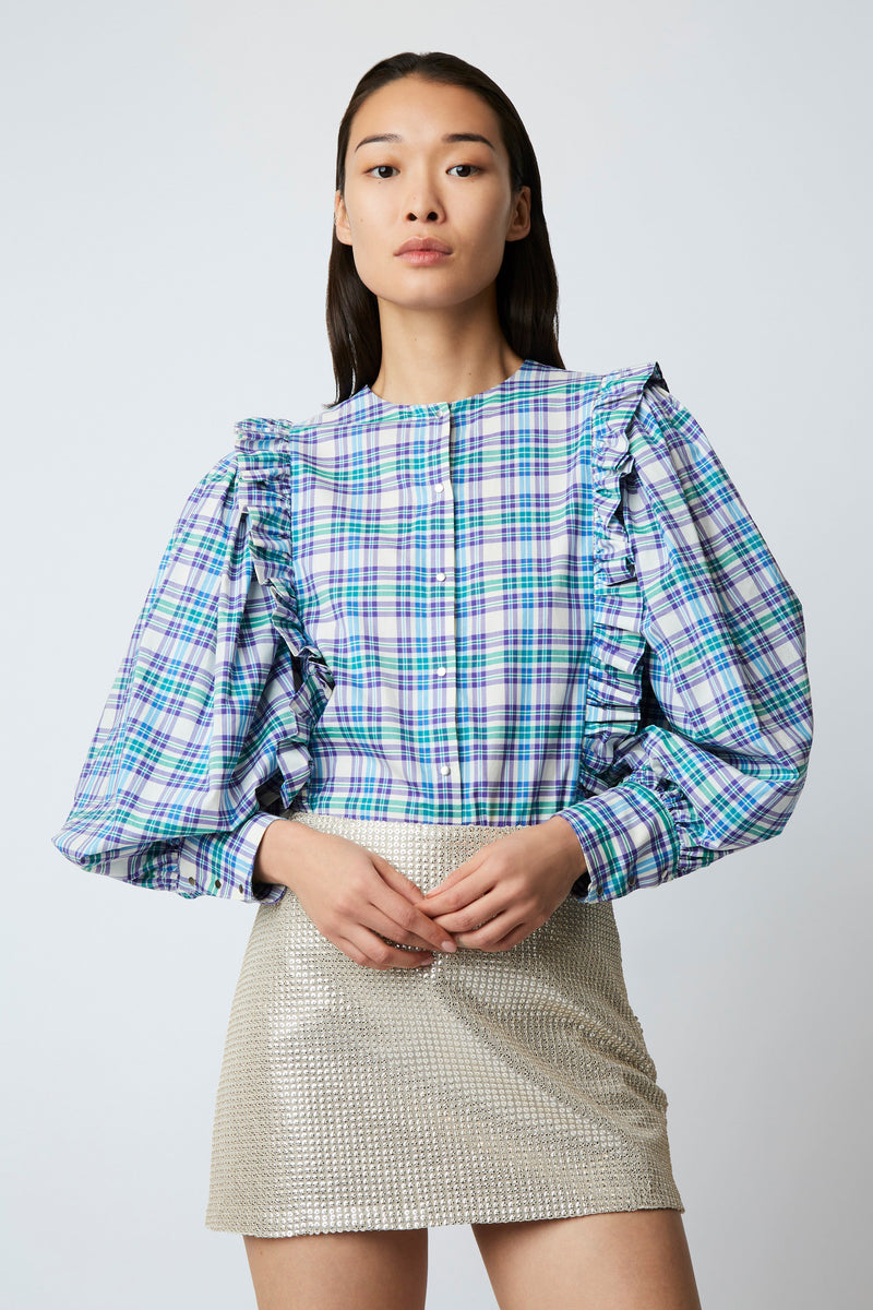 BLOUSE DUSTIN WESTERN BLUE