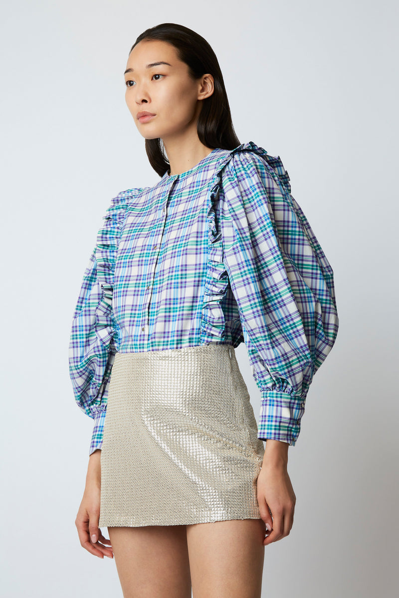 BLOUSE DUSTIN WESTERN BLUE