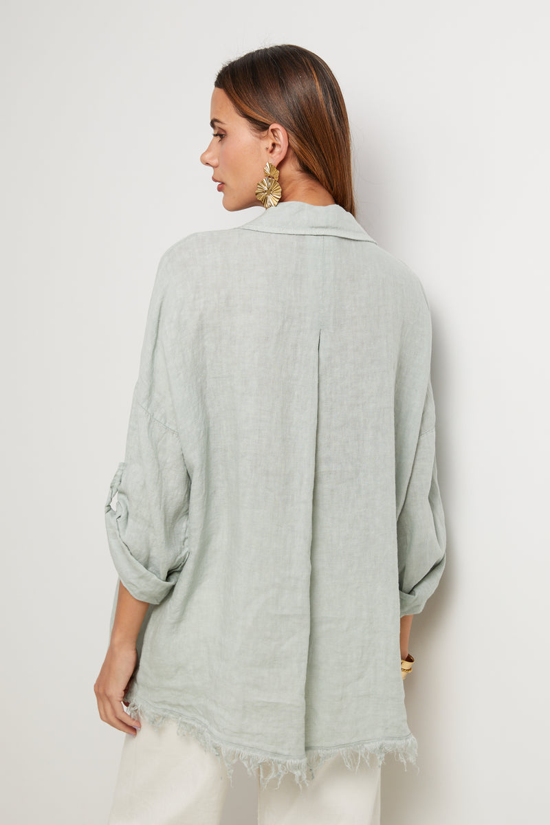 Camisa - Aqua - Mujer