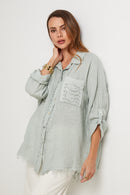 Camisa - Aqua - Mujer