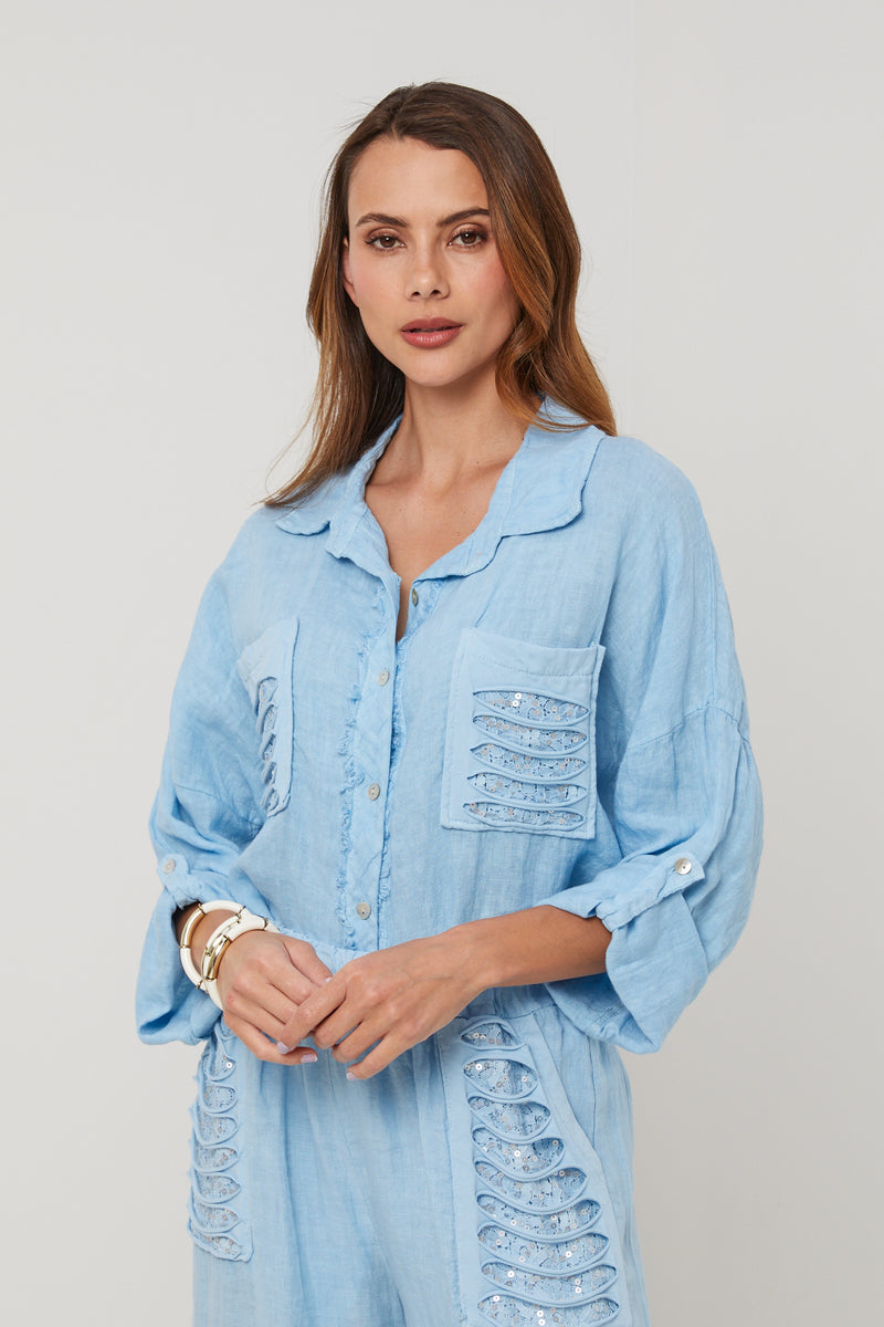 Camisa - Índigo - Mujer