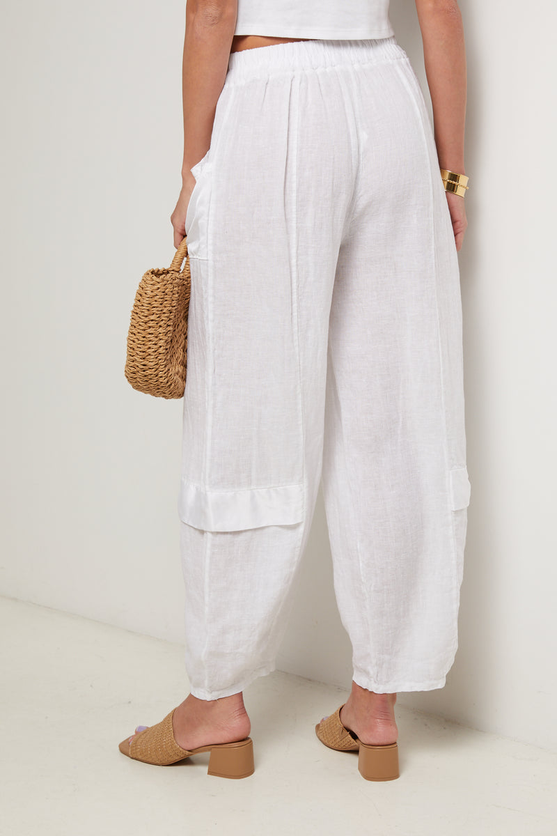 Trousers - White - Women