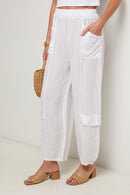Trousers - White - Women