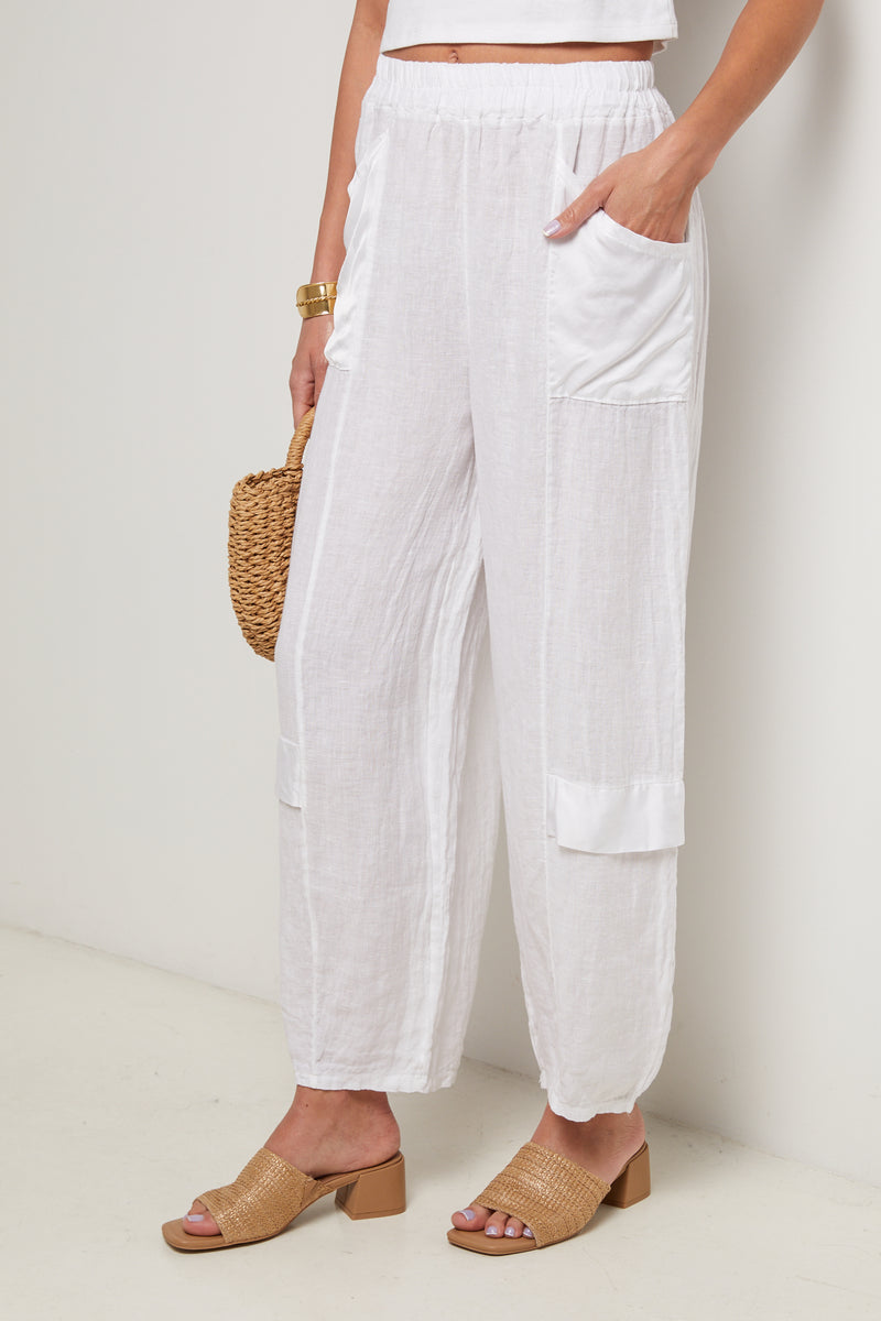 Trousers - White - Women