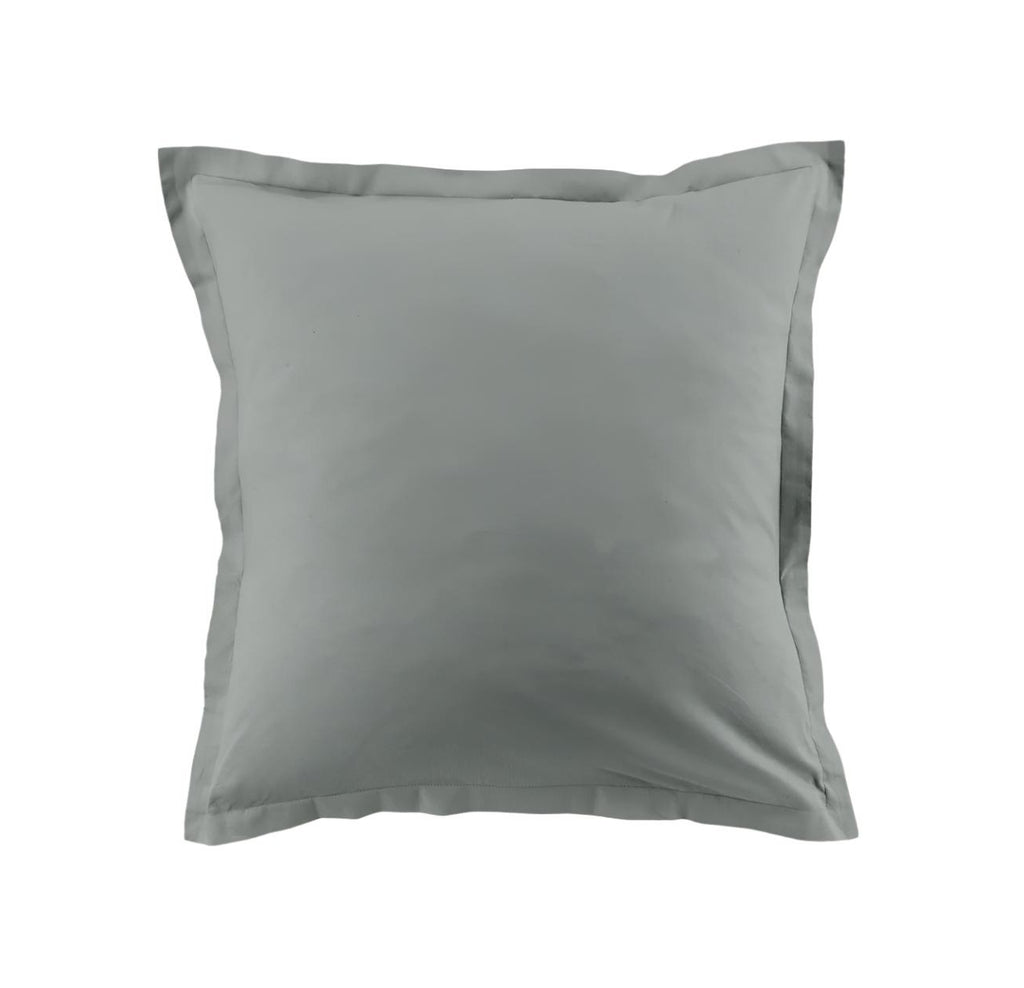 Pack de 2 fundas de almohada - 100 % algodón 57 hilos - Silver
