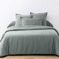 Completo Letto (Copripiumino + Federa) - 100% Cotone 57 Fili - Silver