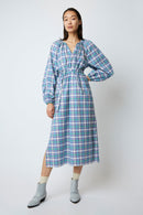 SASHA WESTERN BLUE DRESS