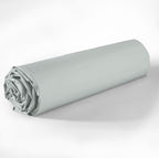 Lenzuolo con Angoli - 100% Cotone 57 Fili - Silver