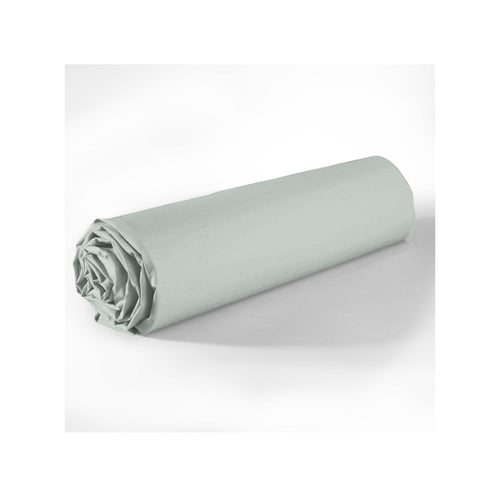 Drap Housse - 100% Coton 57 Fils - Silver