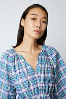 SASHA WESTERN BLUE DRESS