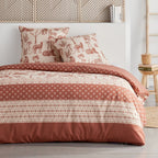 Sunshine - Parure De Lit Hc1 Motif 20.15 - Terracotta