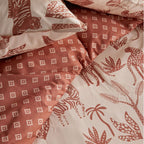 Sunshine - Parure De Lit Hc1 Motif 20.15 - Terracotta