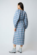 SASHA WESTERN BLUE DRESS