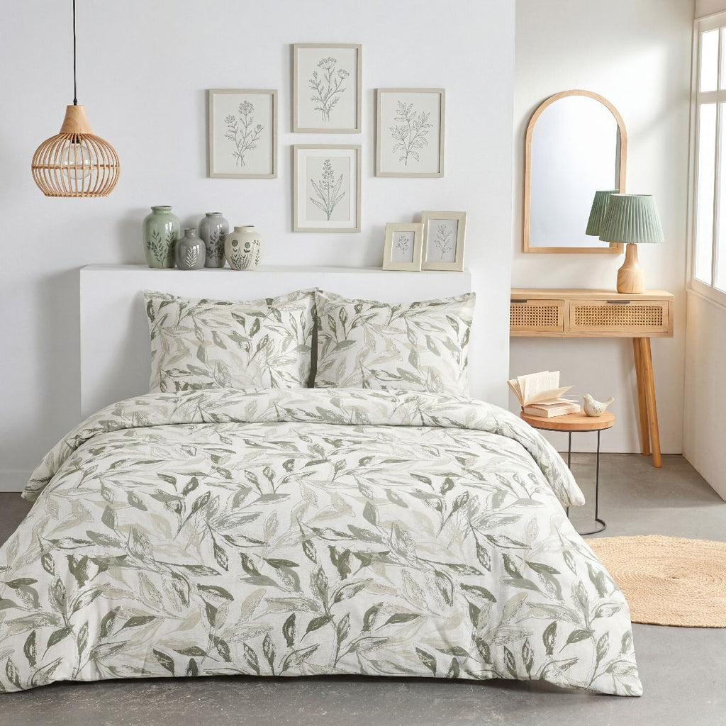 Sunshine - Patterned Bedding Set 21.7 - Sage