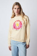 SWEATSHIRT LOUIS LOVE SOFT YELLOW