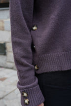 Mayeul Brown Turtleneck Sweater