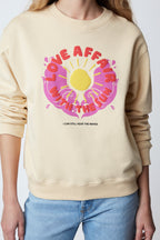 SWEATSHIRT LOUIS LOVE SOFT YELLOW