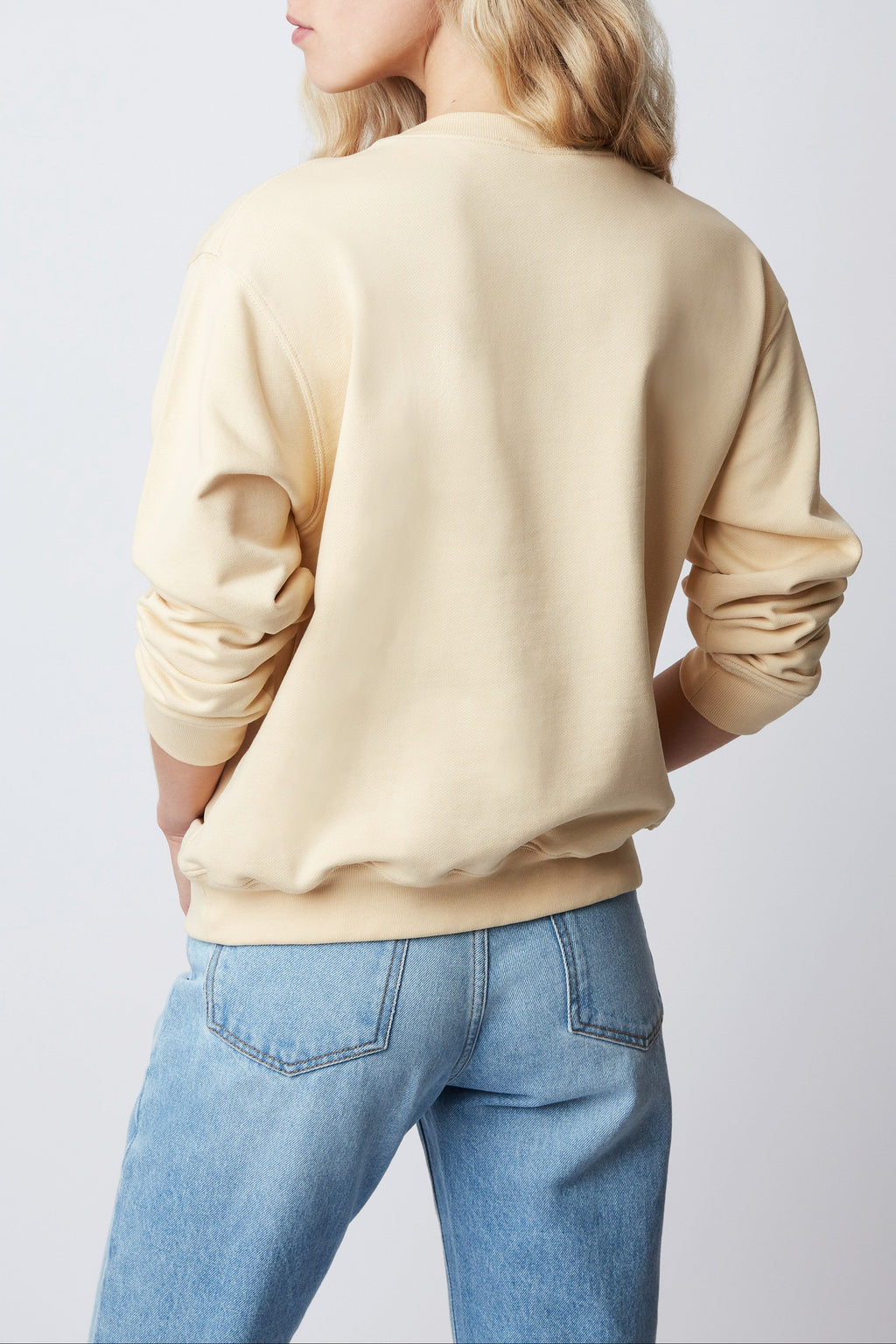 SWEATSHIRT LOUIS LOVE SOFT YELLOW
