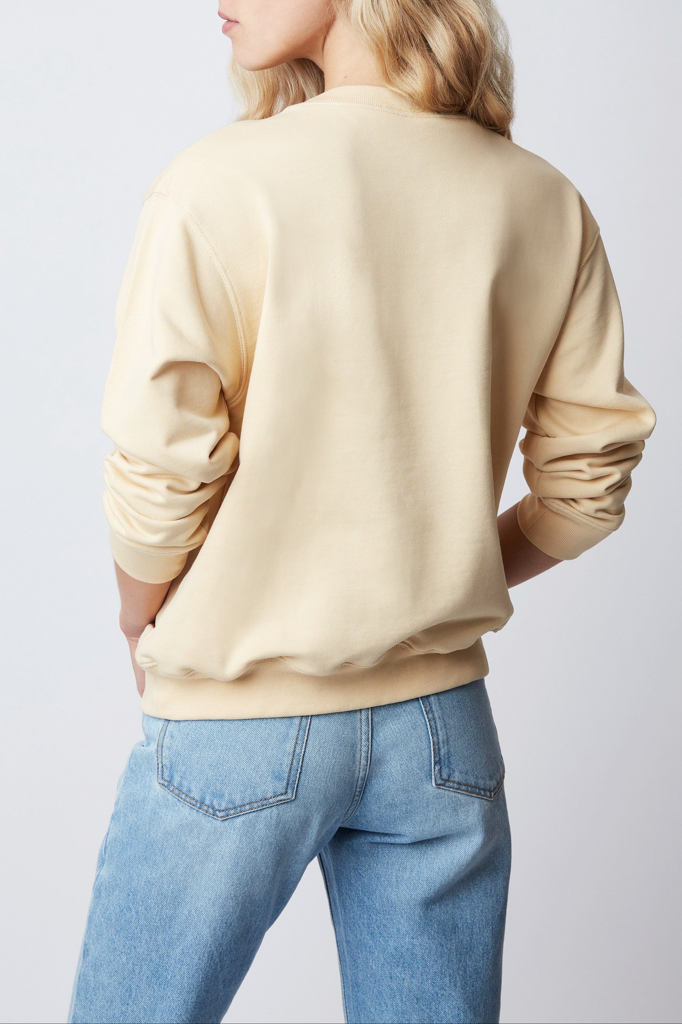SWEATSHIRT LOUIS LOVE SOFT YELLOW