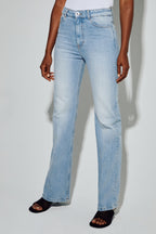 Steve Flare Light Blue Tillverkad I Portugal - Bleu