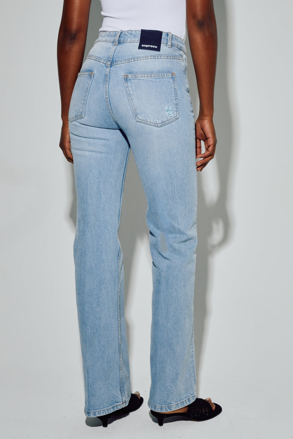 Steve Flare Light Blue Tillverkad I Portugal - Bleu