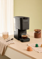 Thera Studio - Cafetière Multicapsule Express & Café Moulu - Noir
