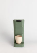 Thera Studio - Cafetière Multicapsule Express & Café Moulu - Vert Sauge