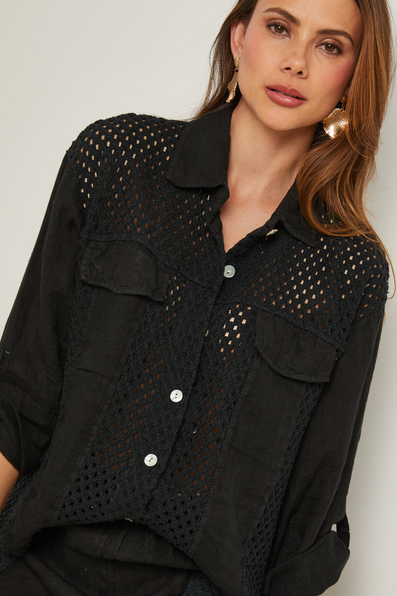 Camisa - Negro - Mujer