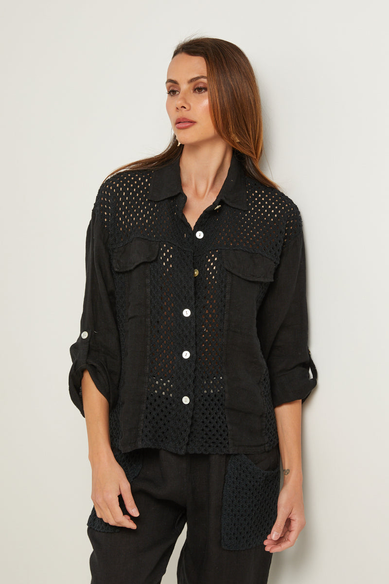 Camisa - Negro - Mujer