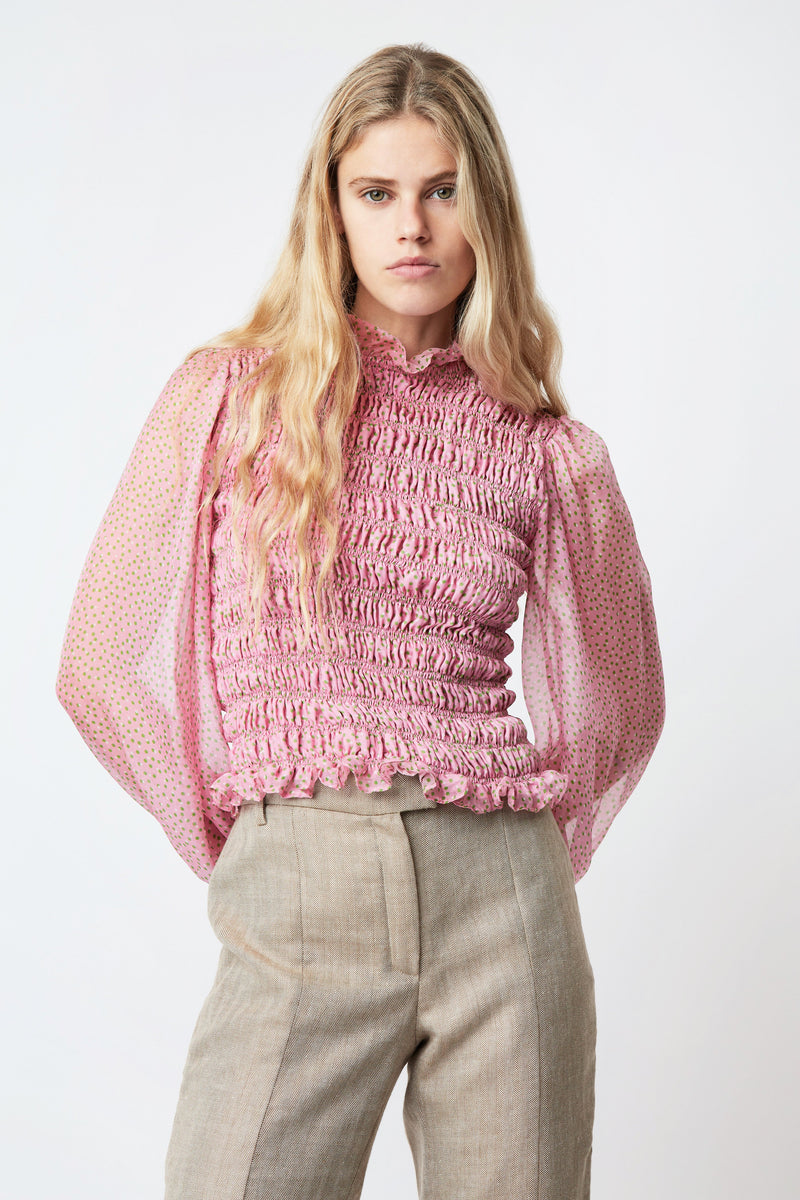 SONNY MUSE BLOUSE Pink