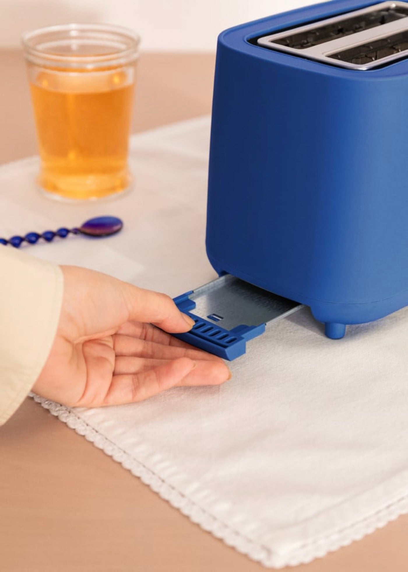 Toast Studio - Petit Grill-Pain - Bleu Cobalt