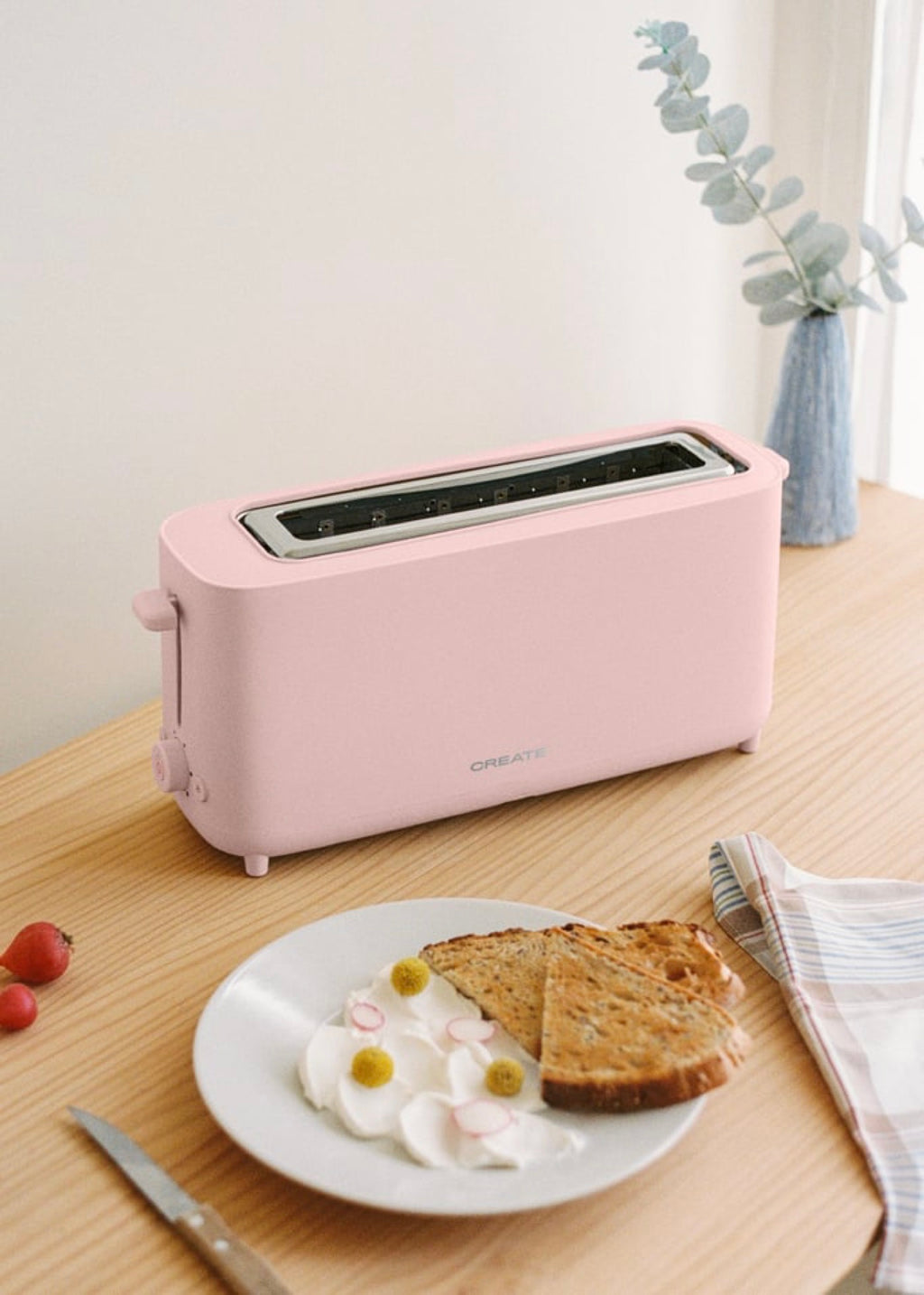 Toast Studio - Grand Grill-Pain - Rose Pastel