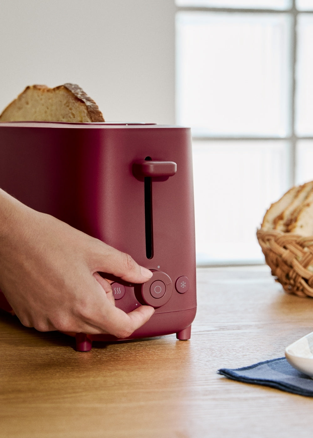 Toast Studio - Grille-Pain - Grand - Bordeaux