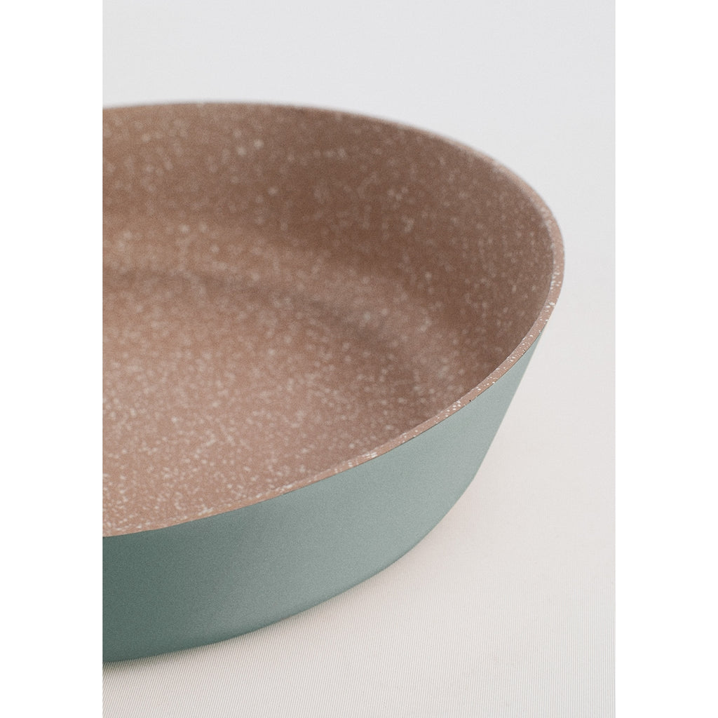 Pan Studio - Poêle En Fonte D'Aluminium & Manche En Bakélite - 20Cm - Sauge & Cuivre