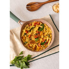 Pan Studio - Cast Aluminium Frying Pan & Bakelite Handle - 24cm - Sage Green & Copper