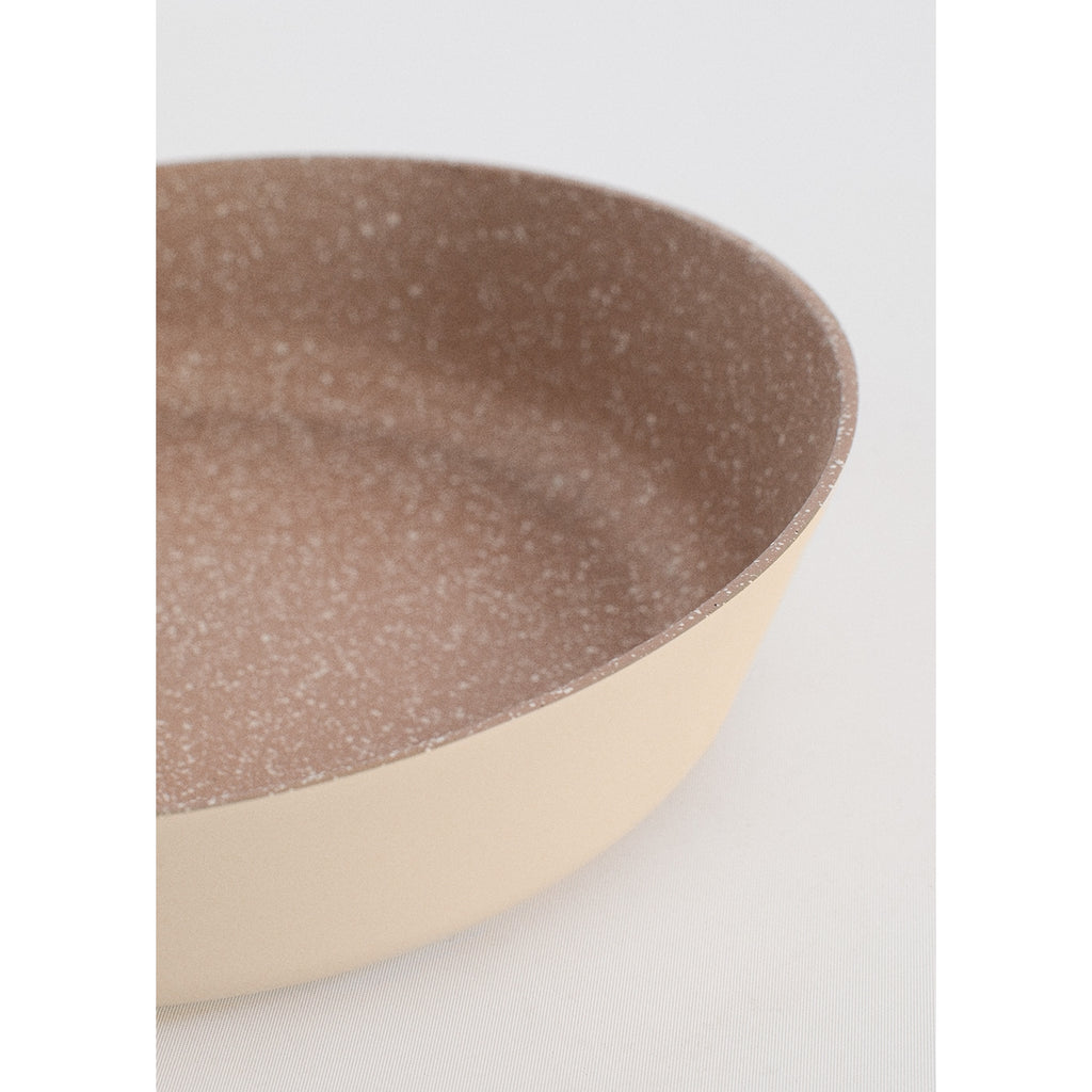 Pan Studio - Poêle En Fonte D'Aluminium & Manche En Bakélite - 24Cm - Sable & Cuivre