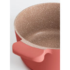 Pot Studio - Cast Aluminium Casserole with Bakelite Handles - 20cm - Terracotta & Copper