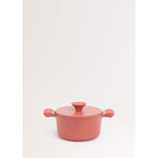Pot Studio - Cast Aluminium Casserole with Bakelite Handles - 20cm - Terracotta & Copper