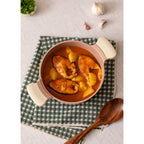 Studio Pot - Cast Aluminium Saucepan with Bakelite Handles - 24cm - Sand & Copper