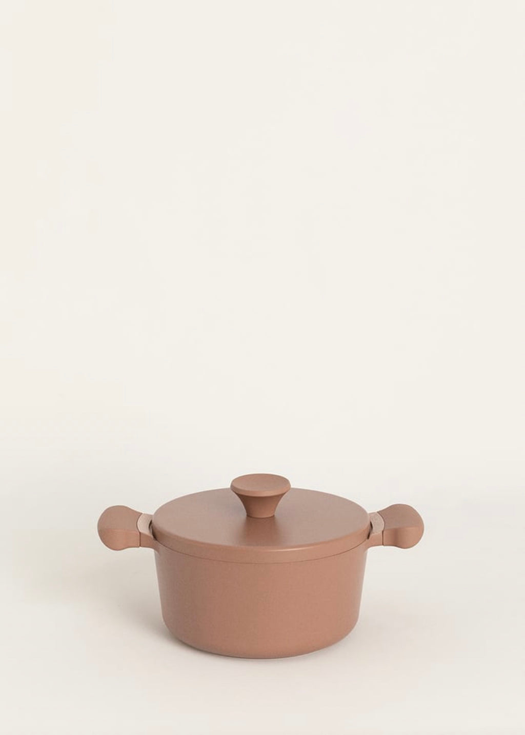 Pot Studio - Pot En Fonte D'Aluminium Avec Revêtement Céramique - 20cm - Moka