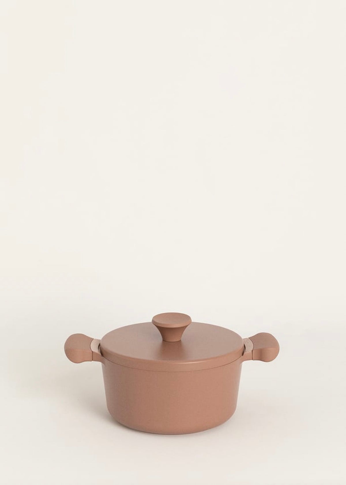 Pot Studio - Pot En Fonte D'Aluminium Avec Revêtement Céramique - 20cm - Moka