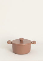 Pot Studio - Pot En Fonte D'Aluminium Avec Revêtement Céramique - 24cm - Moka