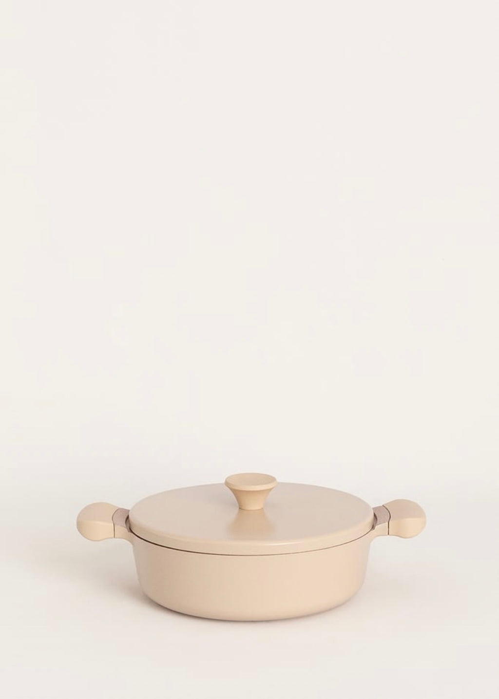Pot Studio - Cast Aluminium Pot with Ceramic Coating - 26cm - Sand