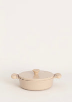 Pot Studio - Cast Aluminium Pot with Ceramic Coating - 26cm - Sand