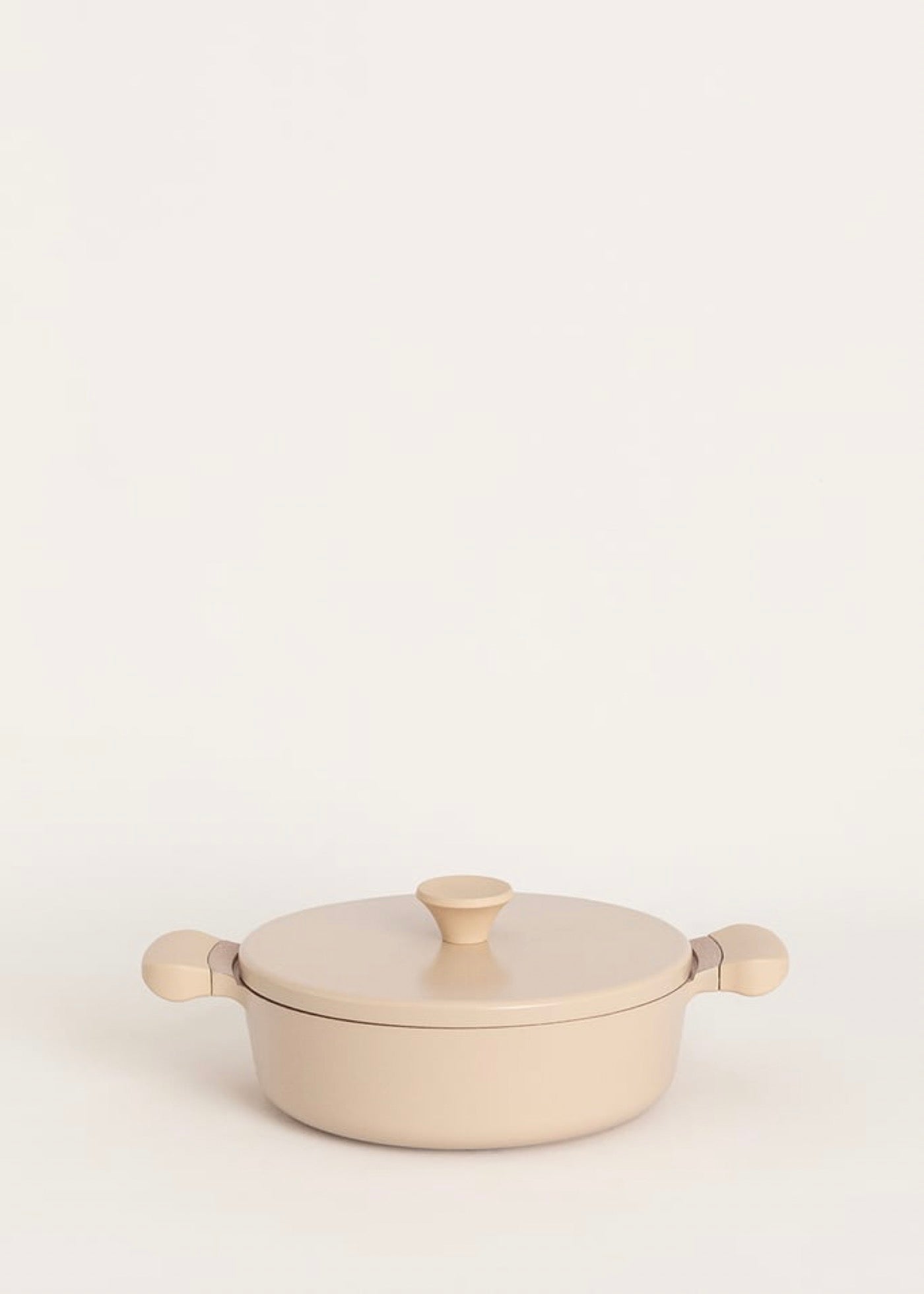 Pot Studio - Cast Aluminium Pot with Ceramic Coating - 26cm - Sand