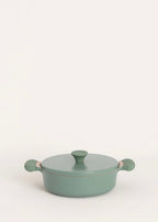 Pot Studio - Cast Aluminium Pot with Ceramic Coating - 26cm - Sage