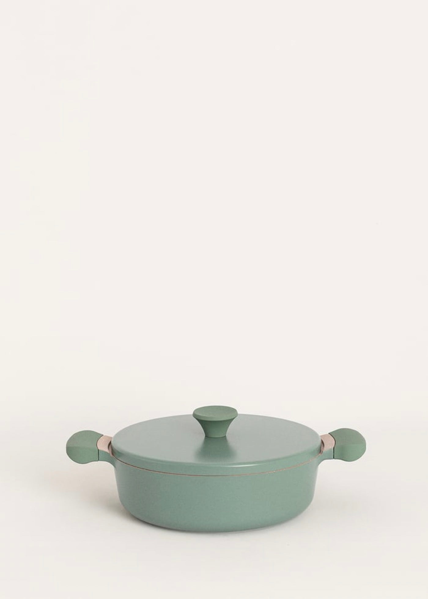 Pot Studio - Cast Aluminium Pot with Ceramic Coating - 26cm - Sage