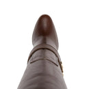 Bottes - Dolce & Gabbana Leather Knee  - Brown